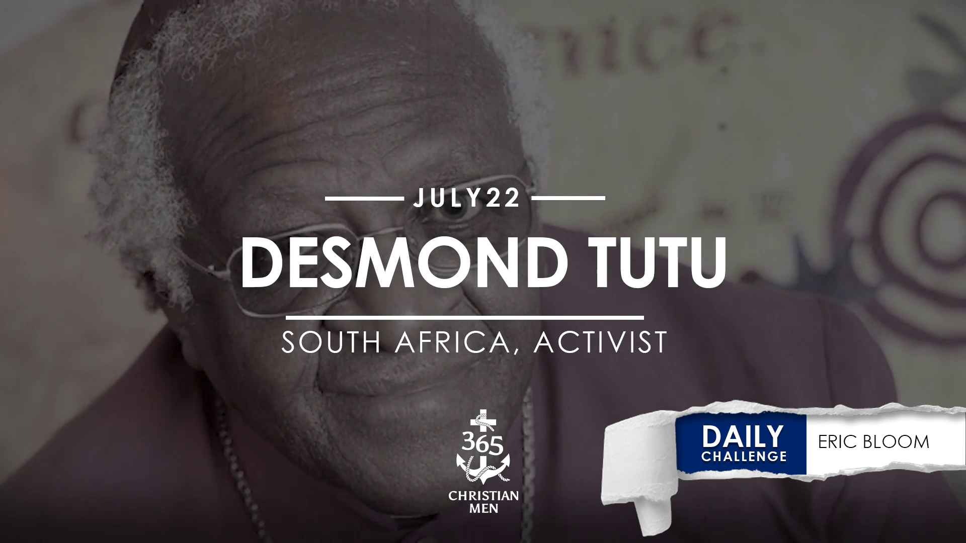 Desmond Tutu, South Africa, Activist