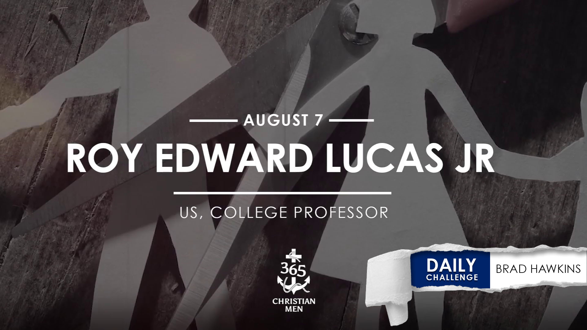 Roy Edward Lucas Jr, US, College Professor