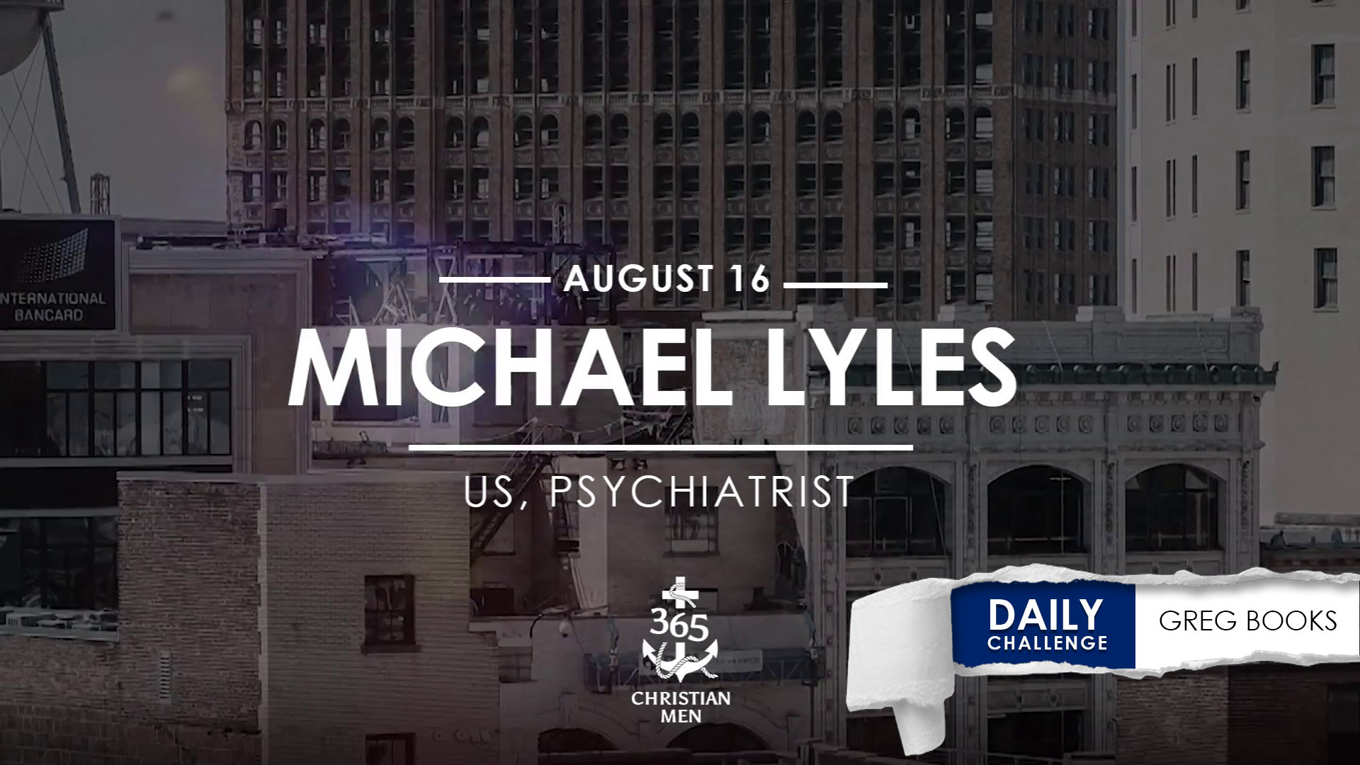 Michael Lyles, US, Psychiatrist