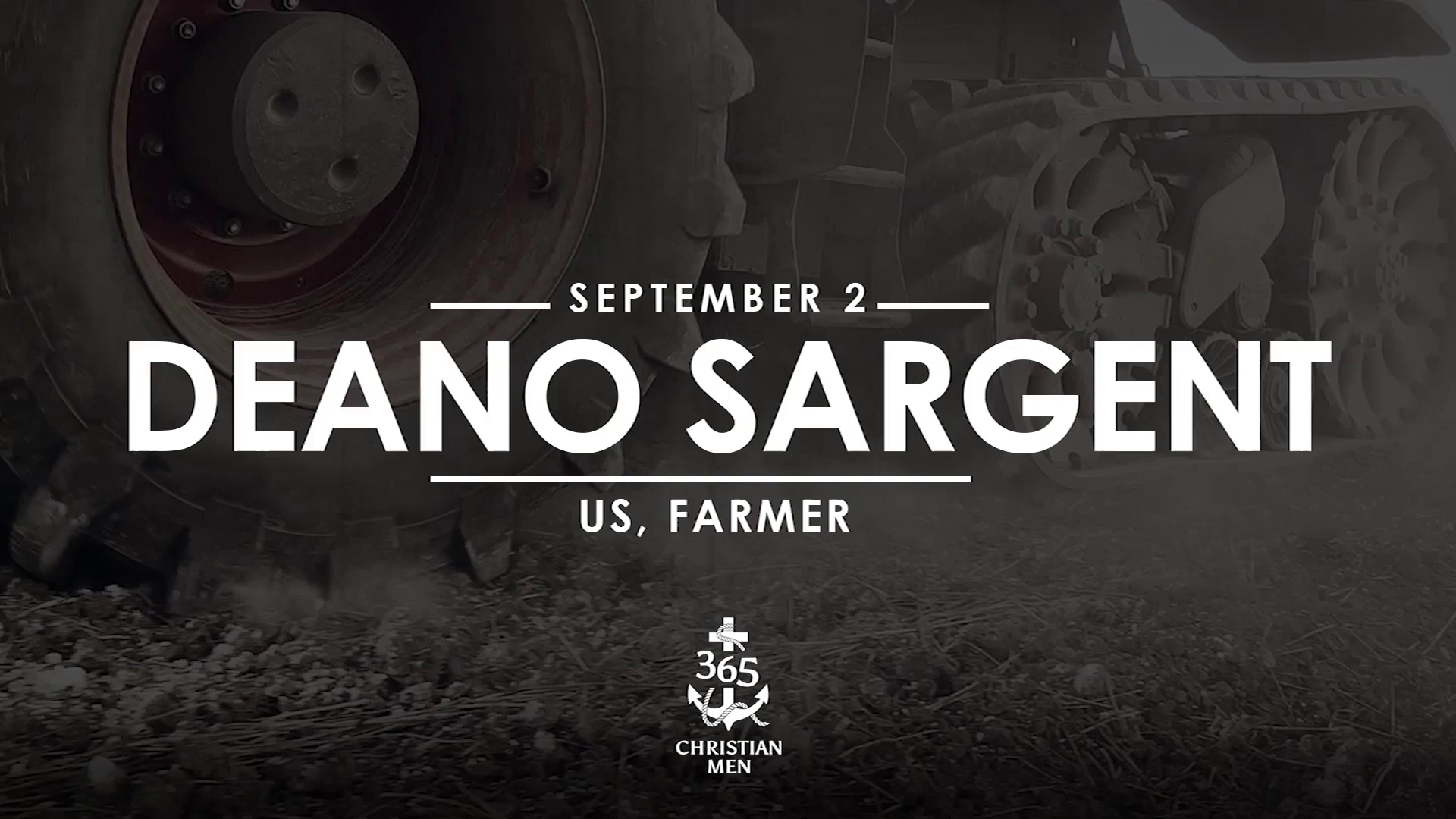 Deano Sargent, US, Farmer