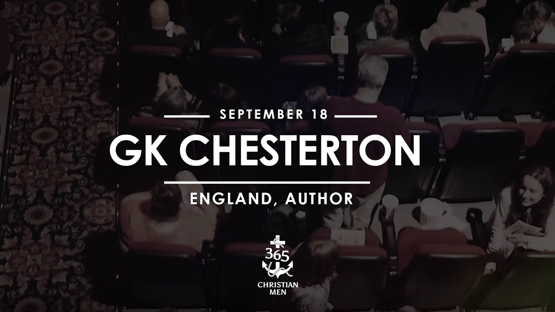 GK Chesterton, England, Author