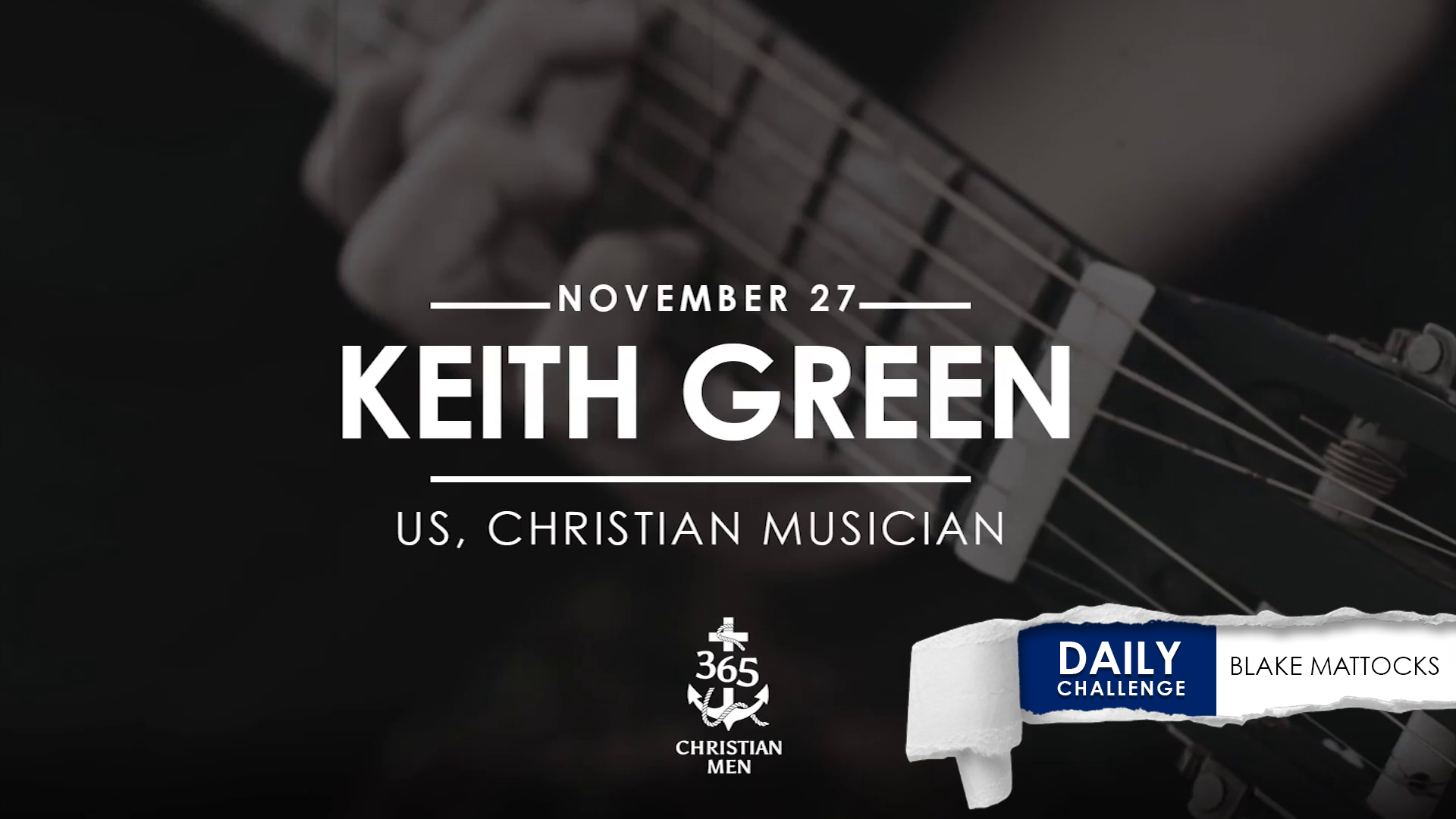 Keith Green, US, Musician