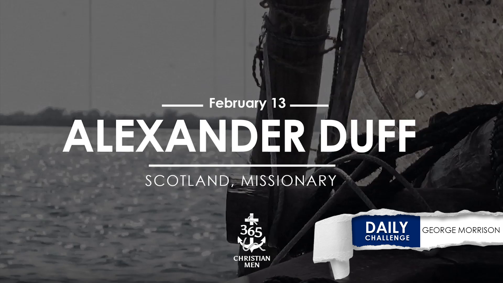 Alexander Duff, Scotland, Missionary