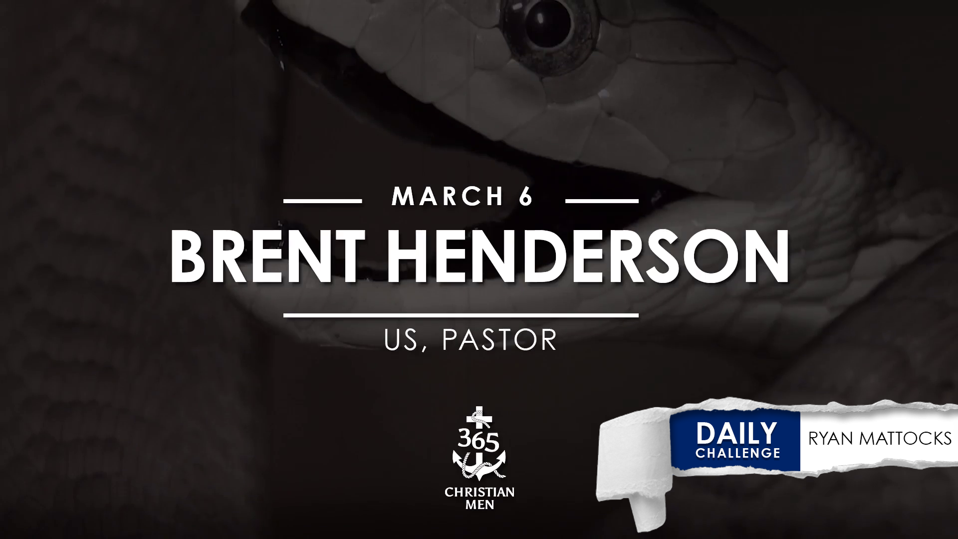 Brent Henderson, US, Pastor