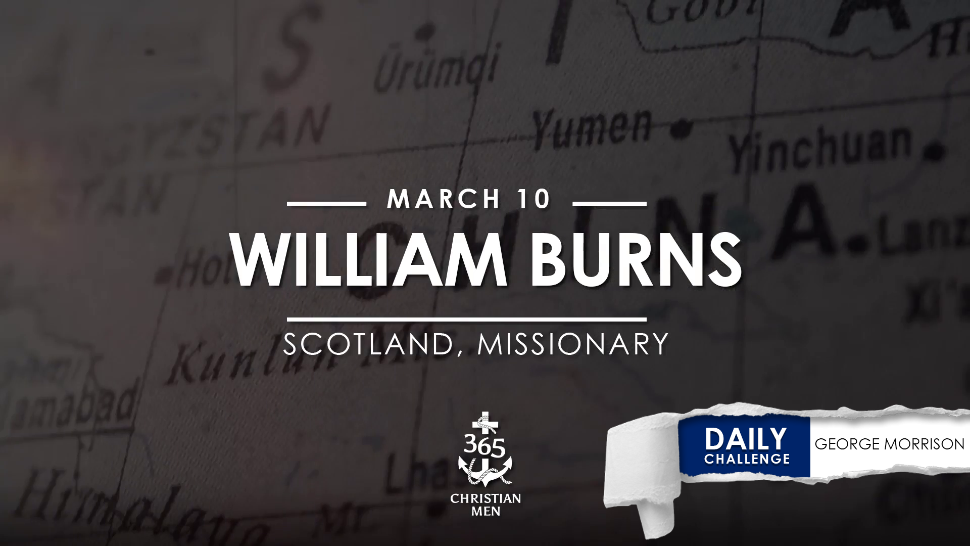 William Burns, Scotland, Missionary