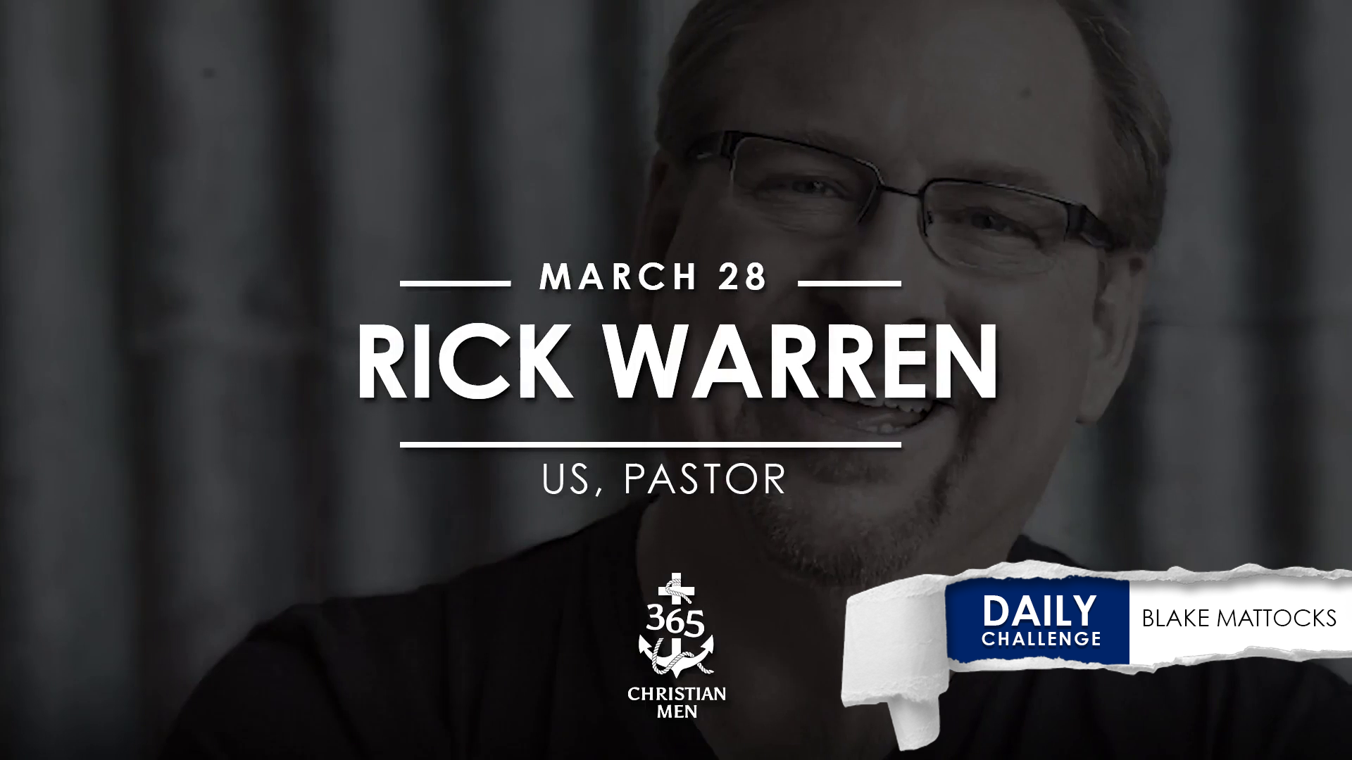 Rick Warren, US, Pastor